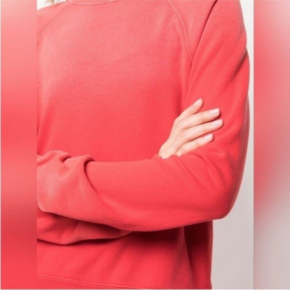 RE/DONE Classic Crewneck in Faded Crimson Women’s Size Small - Picture 5 of 12
